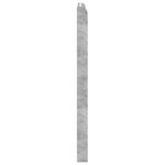vidaXL Tête de lit Gris béton PB