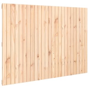 vidaXL Tête de lit murale 159 5x3x110 cm Bois massif de pin