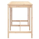 vidaXL Table de jardin 159 5x82 5x110 cm bois massif de pin