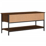 vidaXL Meuble TV chêne marron 100x35x45 cm bois d'ingénierie