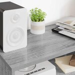 vidaXL Meuble TV Gris Sonoma 60 x 35 x 40 cm Bois d'ingénierie