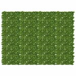 vidaXL Écran de balcon avec feuilles Vert et jaune 200 x 150 cm