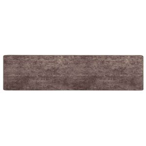 vidaXL Coureur de Tapis MARSA Gris 80 x 450 cm Polyester et PVC