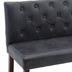 Banc banquette 148 5 x 52 x 84 5 cm similicuir daim gris 02_0010959