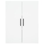vidaXL Armoire murale blanc 69 5x34x90 cm