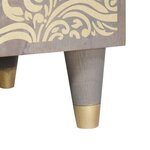 vidaXL Cabinet de salle de bain avec stockage Gris 38 x 33 x 58 cm