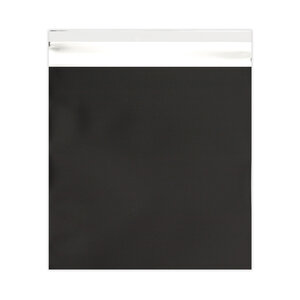 Lot de 50 sachet alu mat noir 165x165 mm