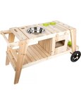 Cuisine plein air extérieure pour enfant en bois 104 x 59 x 54 cm