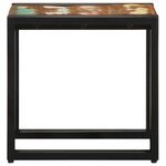 vidaXL Table basse 40 x 40 x 38 cm bois de récupération massif