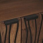 vidaXL Meubles et étagères de rangement pour médias Marron