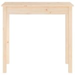 vidaXL Table console 80x40x75 cm Bois massif de pin