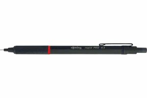 Portemine rapid PRO NOIR Mat Métal Massif Mine 0,5 mm ROTRING