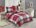 Parure de lit RIVER 240 x 220 cm - Rouge