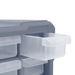 vidaXL Organisateur multi-tiroirs avec 39 tiroirs 38x16x47 cm