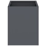 vidaXL Cache-pot de jardin Anthracite 50 x 32 x 40 cm