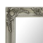 vidaXL Miroir mural style baroque 50x40 cm Argenté