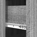 vidaXL Armoire à tiroirs Sonoma gris 66 x 34 5 x 90 cm
