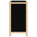 vidaXL Buffet Noir 62x38x70 cm Bois d'ingénierie