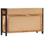 vidaXL Buffet 120x35x75 cm Bois d'acacia solide