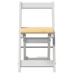 vidaXL Chaises à manger pliables lot de 4 Corona bois massif de pin