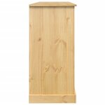 vidaXL Armoire à vin Corona 107 5x51x105 5 cm bois de pin massif
