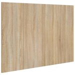 vidaXL Tête de lit Chêne sonoma 120x1 5x80 cm Bois d'ingénierie