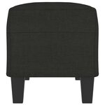 vidaXL Banc Noir 100x35x41 cm Tissu