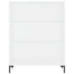 vidaXL Bibliothèque blanc 69 5x32 5x90 cm bois d'ingénierie