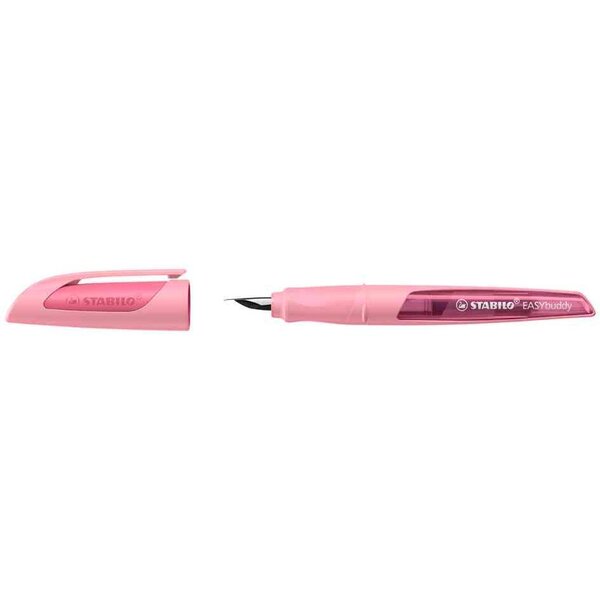 Stylo plume easybuddy l  gauchers  rouge stabilo