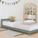 Lit enfant DREAMY 90 x 160 vert sauge