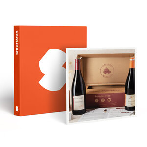 SMARTBOX - Coffret Cadeau Coffret Pépites de vignerons : 2 grands vins rouges et livret de dégustation - Gastronomie