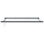 vidaXL Auvent Gris clair 500 x 300 x 165 cm Polyester et Aluminium