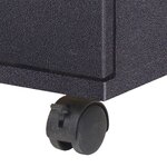 vidaXL Meuble à tiroirs 33x45x60 cm Noir