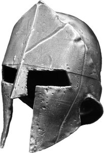 Pièce de monnaie en Argent g 93.3 (3 oz) Millésime  SPARTAN HELMET