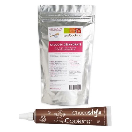 Glucose déshydraté 200 g + 1 Stylo chocolat