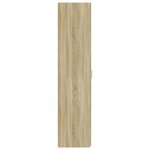 vidaXL Buffet haut chêne sonoma 45x42 5x185 cm bois d'ingénierie