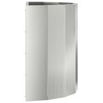 vidaXL Jardinière Argent 60 x 30 x 50 cm Acier galvanisé