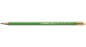 Crayon Graphite GREENGraph bout gomme HB STABILO