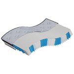 vidaXL Matelas à ressorts ensachés moyen plus 100x200 cm