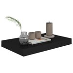 vidaXL Étagère murale flottante noir 40x23x3 8 cm MDF
