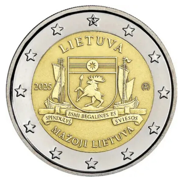 2 euros commémorative Lituanie 2025 - Ma oji Lietuva.