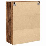 vidaXL Meuble mural Bois ancien 69 5 x 34 x 90 cm Bois d'ingénierie