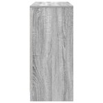 vidaXL Buffet sonoma gris 85x34x76 cm bois d'ingénierie