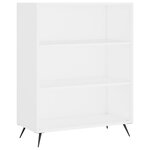 vidaXL Bibliothèque blanc 69 5x32 5x90 cm bois d'ingénierie