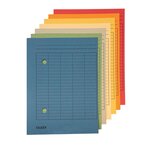 Dossier Circulation Carte Recyclée A4 - Gris - X 100 - Falken