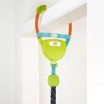 Bright starts balancelle de porte pour bébés "bounce'n spring" turquoise