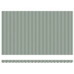 vidaXL Auvent Rétractable Vert et blanc 500 × 300 cm Tissu et Métal