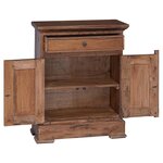 vidaXL Armoire de rangement 63 x 30 x 79 cm Bois de Mahogany Massif