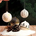 Kit Céramique Boule de Noël à Décorer