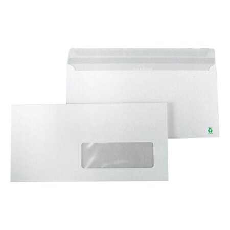 Enveloppe velin La Couronne blanche - 110 x 220 mm - format DL